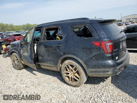 2018 Ford Explorer Sport z VIN 1FM5K8GT2JGC47958, wystawiony jako Copart lot #52446025 z przebiegiem 74 610 mil mil oraz Szkoda całkowita • Salvage title. Historia ofert i sprzedaży dostępna na DreamBid. Obrazek 2.