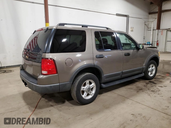 2003 Ford Explorer XLT with VIN 1FMZU73W03UA58560, listed as a Copart auction lot 87354824 with 157,052 mi miles and Salvage title. Bid and sale history available at DreamBid. Image 3.