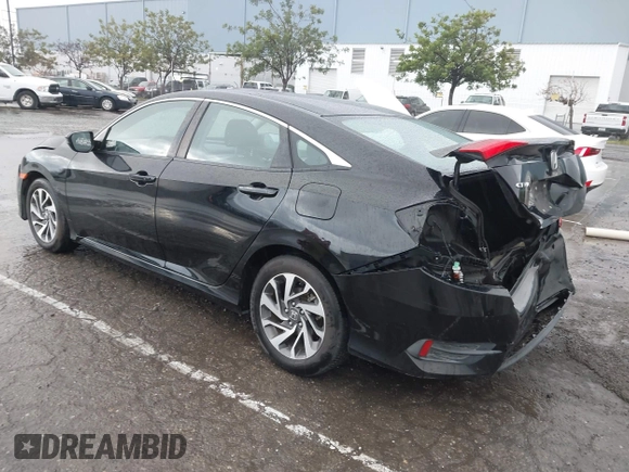 2016 Honda Civic EX with VIN 2HGFC2F70GH551151, listed as a IAAI auction lot 41795882 with 93,597 mi miles and . Bid and sale history available at DreamBid. Image 3.