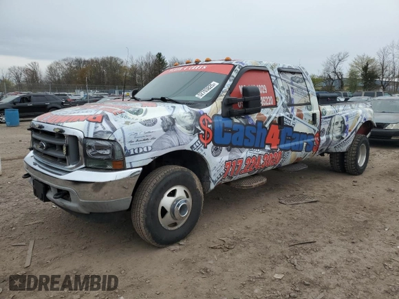 2003 Ford F-350 XL with VIN 1FTWW33P13ED54863, listed as a Copart auction lot 52703825 with 314,593 mi miles and Clean Title. Bid and sale history available at DreamBid. Image 1.