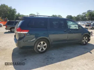 2011 Toyota Sienna LE AAS with VIN 5TDKK3DC0BS159383, listed as a Copart auction lot 54610645 with 184,385 mi miles and Salvage Title. Bid and sale history available at DreamBid. Image 3.