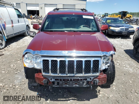 2009 Jeep Grand Cherokee with VIN 1J8HR68T29C512518, listed as a Copart auction lot 58894174 with 113,181 mi miles and Salvage title. Bid and sale history available at DreamBid. Image 5.