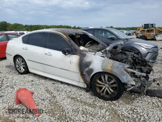2008 Infiniti M with VIN JNKAY01E28M605521, listed as a Copart auction lot 69669794 with Not Provided miles and Non Repairable. Bid and sale history available at DreamBid. Image 4.