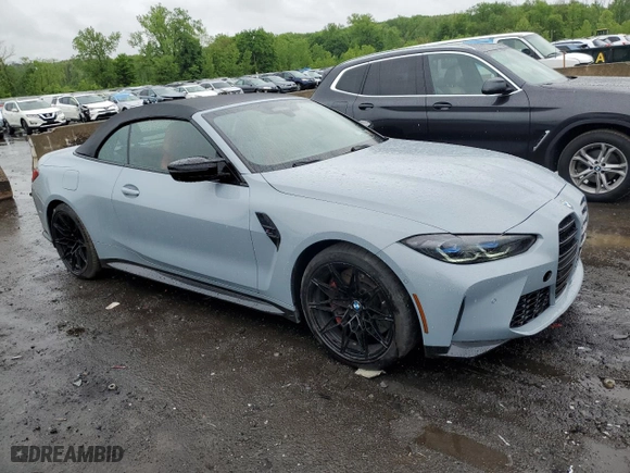 2022 BMW M4 Competition xDrive with VIN WBS33BA05NCJ41126, listed as a Copart auction lot 54138854 with NaN miles and Salvage Title. Bid and sale history available at carsss.com. Image 4.