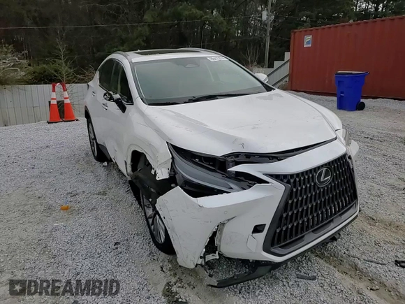2022 Lexus NX with VIN 2T2GKCEZXNC003496, listed as a Copart auction lot 86415974 with 44,710 mi miles and Salvage Title. Bid and sale history available at carsss.com. Image 12.