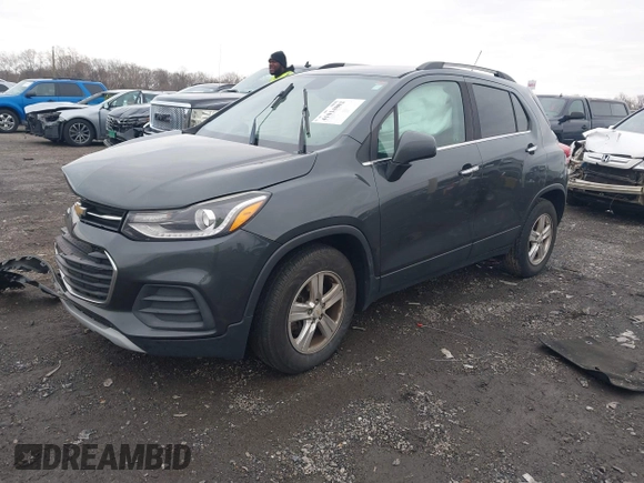 2018 Chevrolet Trax LT with VIN KL7CJLSBXJB681703, listed as a IAAI auction lot 41014802 with 161,690 mi miles. Bid and sale history available at carsss.com. Image 17.