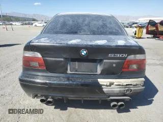 2002 BMW 5 Series 530i with VIN WBADT53402CE93829, listed as a Copart auction lot 71823294 with 0 mi miles and Salvage Title. Bid and sale history available at carsss.com. Image 6.