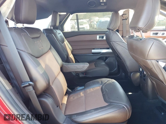 2022 Ford Explorer King Ranch z VIN 1FM5K8LC9NGB68945, wystawiony jako Copart lot #87059264 z przebiegiem 69 384 mil mil oraz Szkoda całkowita • Salvage title. Historia ofert i sprzedaży dostępna na DreamBid. Obrazek 11.