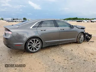 2017 Lincoln MKZ Reserve with VIN 3LN6L5FCXHR639560, listed as a Copart auction lot 60736045 with 121,666 mi miles and Salvage title. Bid and sale history available at DreamBid. Image 3.