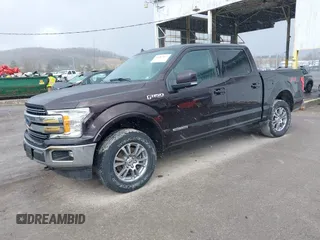 2019 Ford F-150 XL with VIN 1FTFW1E13KFC63843, listed as a IAAI auction lot 41682862 with 102,390 mi miles. Bid and sale history available at carsss.com. Image 18.