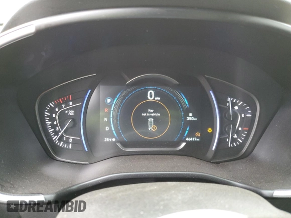 2019 Hyundai Santa Fe Ultimate with VIN 5NMS5CAA8KH022544, listed as a Copart auction lot 71146552 with 46,417 mi miles. Bid and sale history available at carsss.com. Image 9.