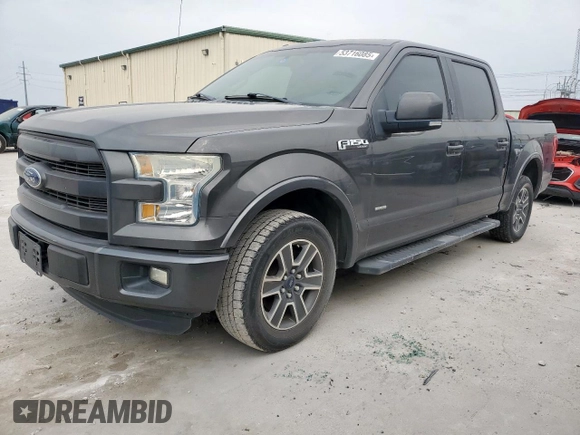 2015 Ford F-150 XL with VIN 1FTEW1CG2FFC92999, listed as a Copart auction lot 53716085 with 152,183 mi miles and Clean Title. Bid and sale history available at carsss.com. Image 1.