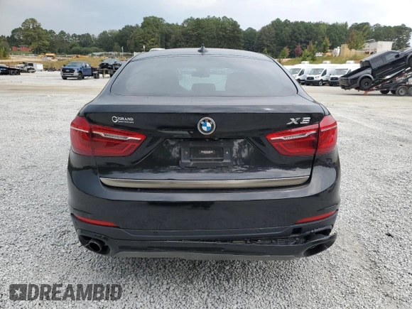 2017 BMW X6 xDrive35i with VIN 5UXKU2C3XH0U29137, listed as a Copart auction lot 69029963 with 109,065 mi miles. Bid and sale history available at carsss.com. Image 6.