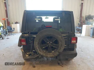 2021 Jeep Wrangler Unlimited Sport S with VIN 1C4HJXDG8MW578205, listed as a IAAI auction lot 42040105 with 46,537 mi miles and . Bid and sale history available at DreamBid. Image 6.