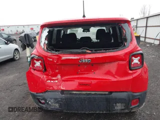 2021 Jeep Renegade Upland Edition with VIN ZACNJDAB8MPM65066, listed as a IAAI auction lot 41798043 with 55,247 mi miles. Bid and sale history available at carsss.com. Image 16.