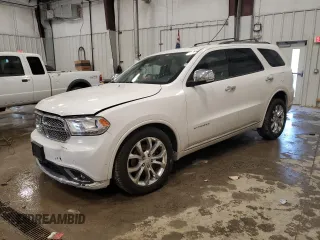 2018 Dodge Durango Citadel Anodized Platinum с VIN 1C4SDJETXJC101116, выставлен на аукционе Copart как лот 49767785 с пробегом 133 707 миль миль и Чистый • Clean title. История ставок и продаж доступна на DreamBid. Изображение 1.