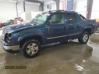 2006 Chevrolet Avalanche Z71 with VIN 3GNEK12Z46G121725, listed as a Copart auction lot 80238814 with 208,976 mi miles and Salvage Title. Bid and sale history available at carsss.com. Image 1.