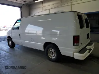 2001 Ford Econoline Cargo with VIN 1FTRE14291HA69623, listed as a Copart auction lot 50031845 with 103,169 mi miles and Salvage Title. Bid and sale history available at carsss.com. Image 2.