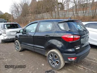 2020 Ford EcoSport S with VIN MAJ6S3FL7LC366635, listed as a IAAI auction lot 41526268 with 64,374 mi miles and . Bid and sale history available at DreamBid. Image 3.