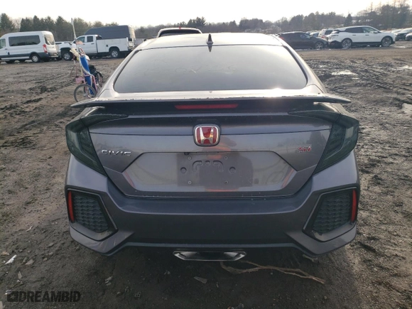 2018 Honda Civic Si Sedan with VIN 2HGFC1E55JH701949, listed as a Copart auction lot 42786545 with 88,564 mi miles and Salvage Title. Bid and sale history available at carsss.com. Image 6.