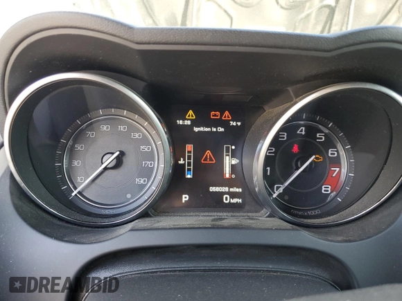 2014 Jaguar F-Type S with VIN SAJWA6FC3E8K05527, listed as a Copart auction lot 72616144 with 58,028 mi miles and Salvage Title. Bid and sale history available at DreamBid. Image 9.