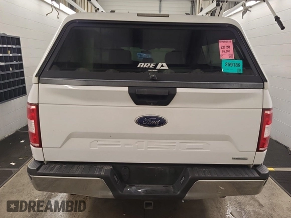 2019 Ford F-150 XL with VIN 1FTEX1EP7KKC19042, listed as a IAAI auction lot 42588713 with 95,305 mi miles and . Bid and sale history available at DreamBid. Image 48.