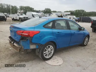 2017 Ford Focus SE with VIN 1FADP3F21HL219573, listed as a Copart auction lot 59147985 with 160,213 mi miles and Salvage title. Bid and sale history available at DreamBid. Image 3.