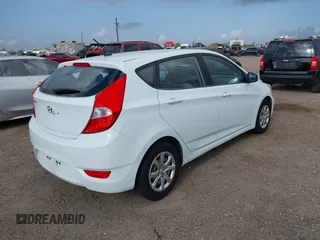2012 Hyundai Accent GS with VIN KMHCT5AE0CU015814, listed as a IAAI auction lot 42535914 with 107,938 mi miles and . Bid and sale history available at DreamBid. Image 4.