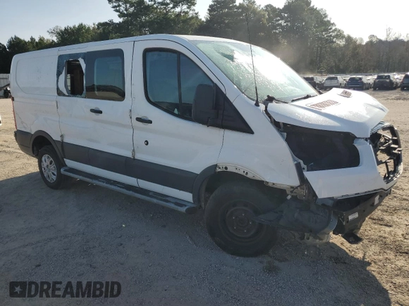 2015 Ford Transit Cargo with VIN 1FTNR1ZM0FKA55889, listed as a Copart auction lot 70571254 with 198,831 mi miles and Salvage Title. Bid and sale history available at DreamBid. Image 4.