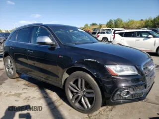 2015 Audi SQ5 Premium Plus with VIN WA1CGAFP0FA048596, listed as a Copart auction lot 72371014 with 110,658 mi miles and Clean Title. Bid and sale history available at carsss.com. Image 4.