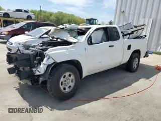 2024 Nissan Frontier S z VIN 1N6ED1CL6RN629989, wystawiony jako Copart lot #54830695 z przebiegiem Nie podano mil oraz Szkoda całkowita • Salvage title. Historia ofert i sprzedaży dostępna na DreamBid. Obrazek 1.