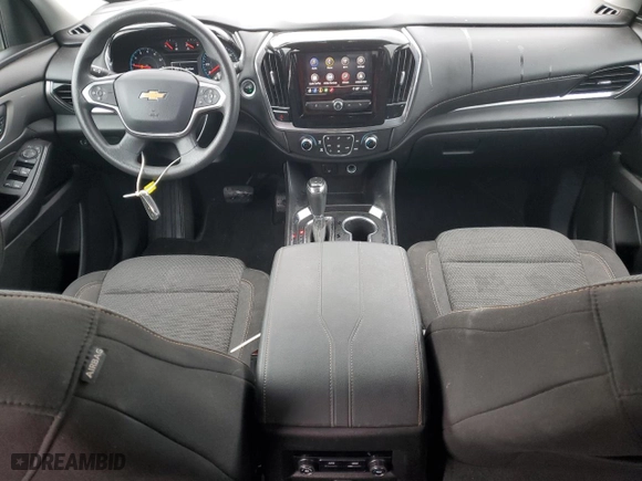 2020 Chevrolet Traverse LS with VIN 1GNERFKW4LJ223082, listed as a Copart auction lot 44053845 with 100,397 mi miles and Salvage Title. Bid and sale history available at carsss.com. Image 8.