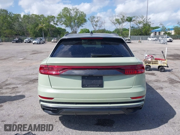 2023 Audi Q8 Premium Plus z VIN WA1EVBF14PD016072, wystawiony jako IAAI lot #41947316 z przebiegiem Nie podano mil oraz . Historia ofert i sprzedaży dostępna na DreamBid. Obrazek 16.