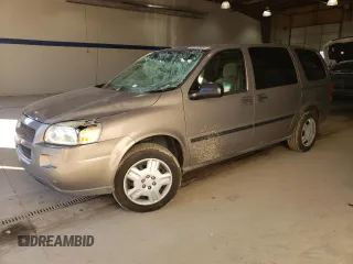 2006 Chevrolet Uplander LS Fleet with VIN 1GNDV23L96D185243, listed as a Copart auction lot 86145954 with 141,368 mi miles and Salvage Title. Bid and sale history available at carsss.com. Image 1.