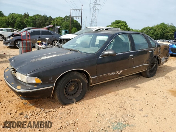 1995 Chevrolet Caprice with VIN 1G1BL52P1SR172763, listed as a Copart auction lot 55536305 with 386,536 mi miles and Clean Title. Bid and sale history available at DreamBid. Image 1.