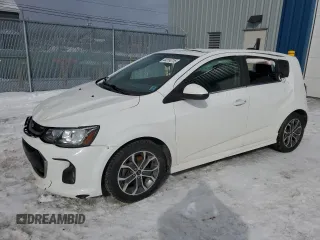 2018 Chevrolet Sonic LT z VIN 1G1JD6SB9J4114558, wystawiony jako Copart lot #44114715 z przebiegiem 190 935 mil mil oraz Szkoda całkowita • Salvage title. Historia ofert i sprzedaży dostępna na DreamBid. Obrazek 1.