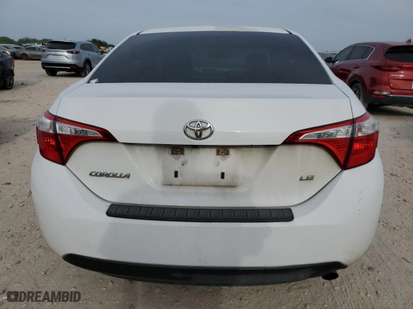 2016 Toyota Corolla L with VIN 5YFBURHE8GP549544, listed as a Copart auction lot 50466905 with 236,587 mi miles and Salvage Title. Bid and sale history available at carsss.com. Image 6.