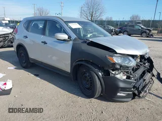 2017 Nissan Rogue SL with VIN JN8AT2MVXHW264448, listed as a IAAI auction lot 41653362 with 143,411 mi miles. Bid and sale history available at carsss.com. Image 1.