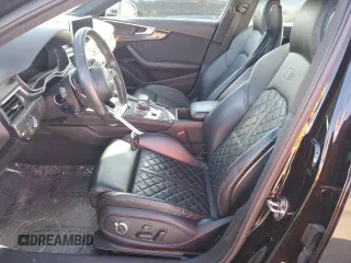 2018 Audi S4 Premium Plus with VIN WAUB4AF46JA002373, listed as a Copart auction lot 55947734 with 65,041 mi miles and Salvage Title. Bid and sale history available at carsss.com. Image 7.
