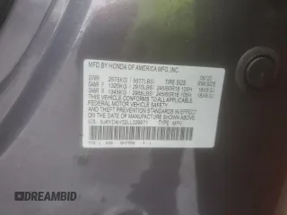 2020 Acura MDX with VIN 5J8YD4H32LL029971, listed as a Copart auction lot 43518185 with 0 mi miles and Salvage Title. Bid and sale history available at carsss.com. Image 13.