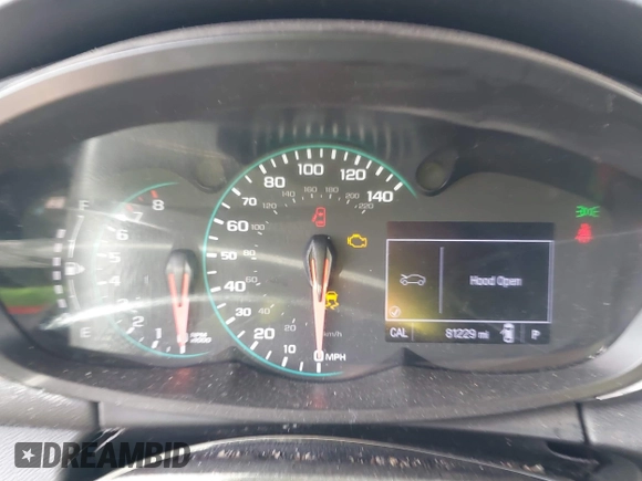 2019 Chevrolet Trax LS with VIN 3GNCJNSB8KL324963, listed as a IAAI auction lot 41690924 with 81,229 mi miles. Bid and sale history available at carsss.com. Image 7.