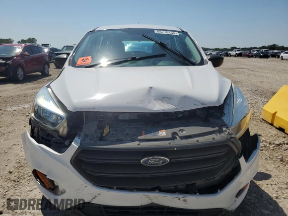 2017 Ford Escape S with VIN 1FMCU0F76HUB29267, listed as a Copart auction lot 65776434 with Not provided miles and Salvage title. Bid and sale history available at DreamBid. Image 5.