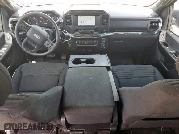 2021 Ford F-150 XL with VIN 1FTFW1E56MKD38046, listed as a Copart auction lot 61674525 with 89,477 mi miles and Salvage title. Bid and sale history available at DreamBid. Image 8.