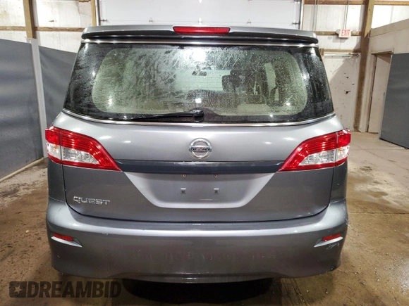 2015 Nissan Quest S with VIN JN8AE2KPXF9133059, listed as a Copart auction lot 69714254 with 145,858 mi miles and Clean Title. Bid and sale history available at carsss.com. Image 6.