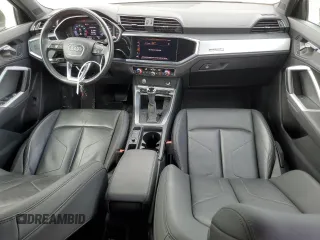 2020 Audi Q3 S line Premium with VIN WA1DECF38L1076385, listed as a Copart auction lot 47289355 with 67,536 mi miles and Non repairable. Bid and sale history available at DreamBid. Image 8.