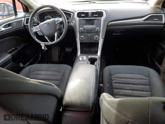 2017 Ford Fusion S with VIN 3FA6P0G75HR333952, listed as a Copart auction lot 48249825 with 62,596 mi miles and Salvage Title. Bid and sale history available at DreamBid. Image 8.