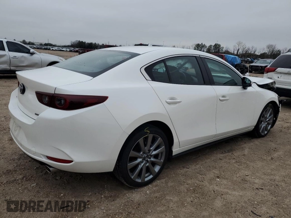2023 Mazda 3 S Preferred with VIN 3MZBPACM5PM371524, listed as a Copart auction lot 45788605 with 16,725 mi miles and Salvage Title. Bid and sale history available at DreamBid. Image 3.