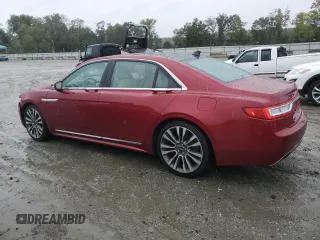 2019 Lincoln Continental Select with VIN 1LN6L9SK7K5606658, listed as a Copart auction lot 73371234 with 29,798 mi miles and Salvage Title. Bid and sale history available at carsss.com. Image 2.