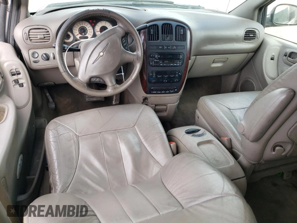 2001 Chrysler Town & Country LXi with VIN 2C8GP54L21R280196, listed as a Copart auction lot 85731344 with 127,056 mi miles and Non Repairable. Bid and sale history available at DreamBid. Image 8.