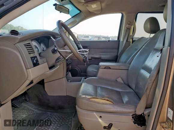 2004 Dodge Durango SLT with VIN 1D4HD48N64F205844, listed as a Copart auction lot 60655835 with 192,935 mi miles and Salvage title. Bid and sale history available at DreamBid. Image 7.
